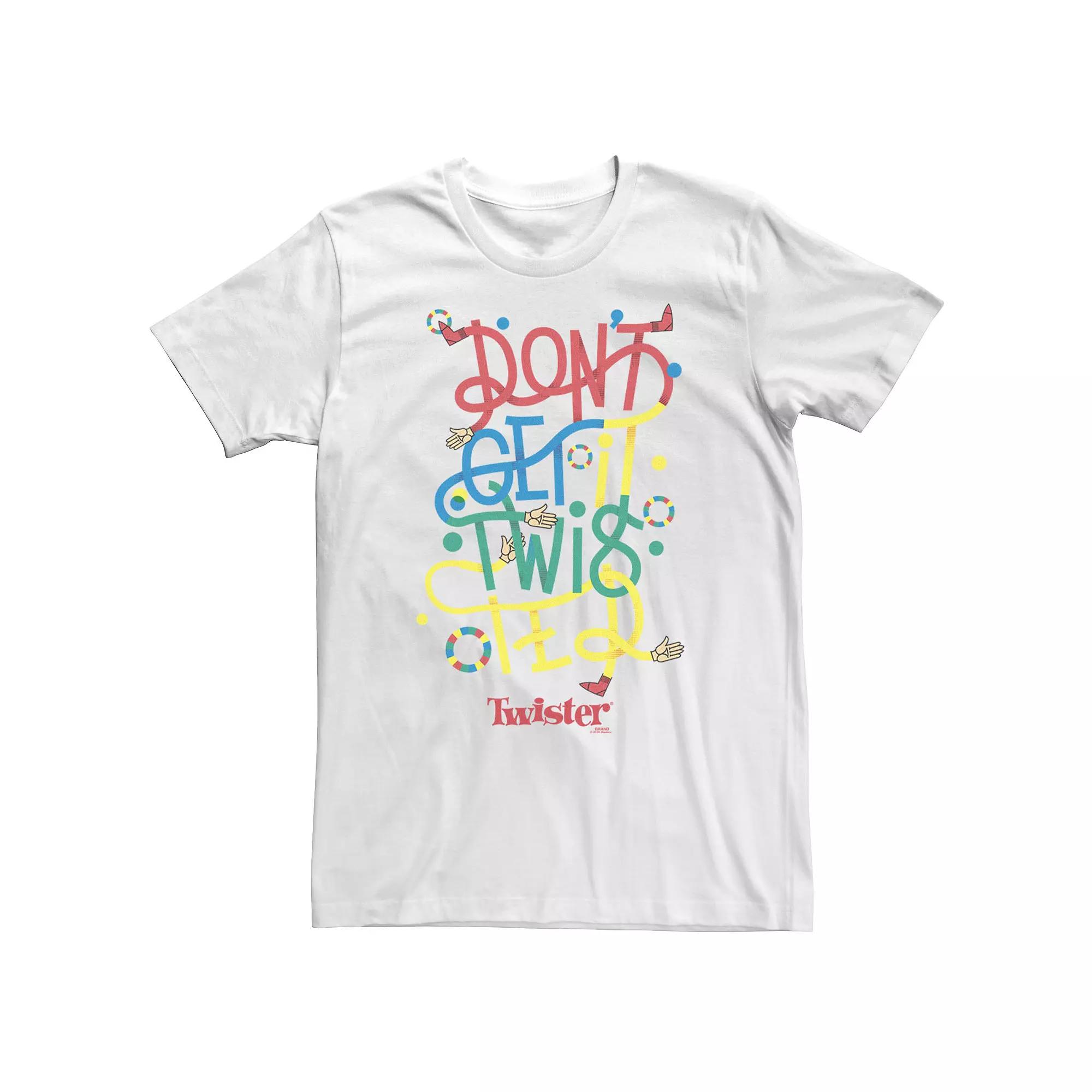 Big & Tall Twister Don't Get It Twisted Tee, Men's,  Product Image