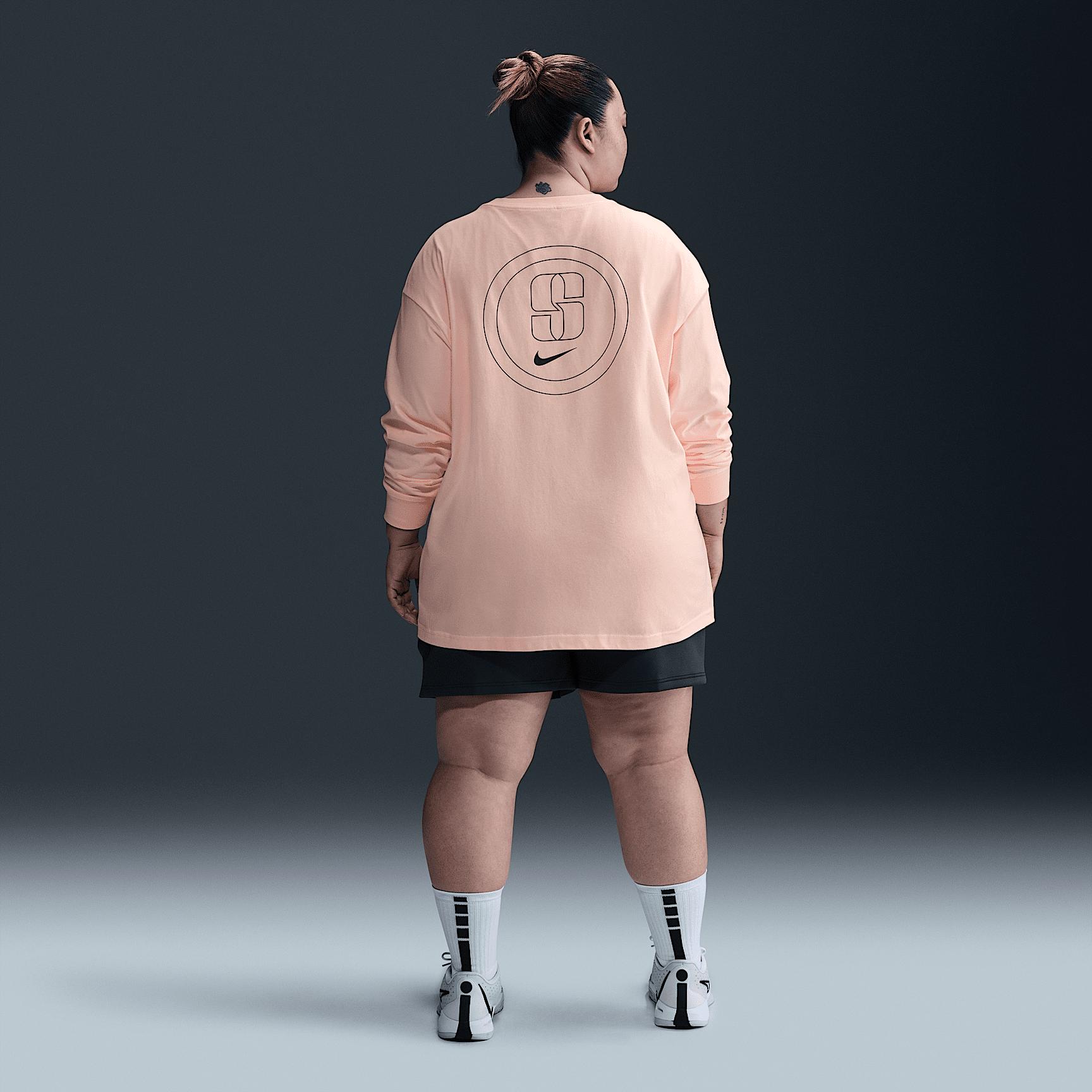 Sabrina Women's Long-Sleeve Basketball T-Shirt (Plus Size) Product Image