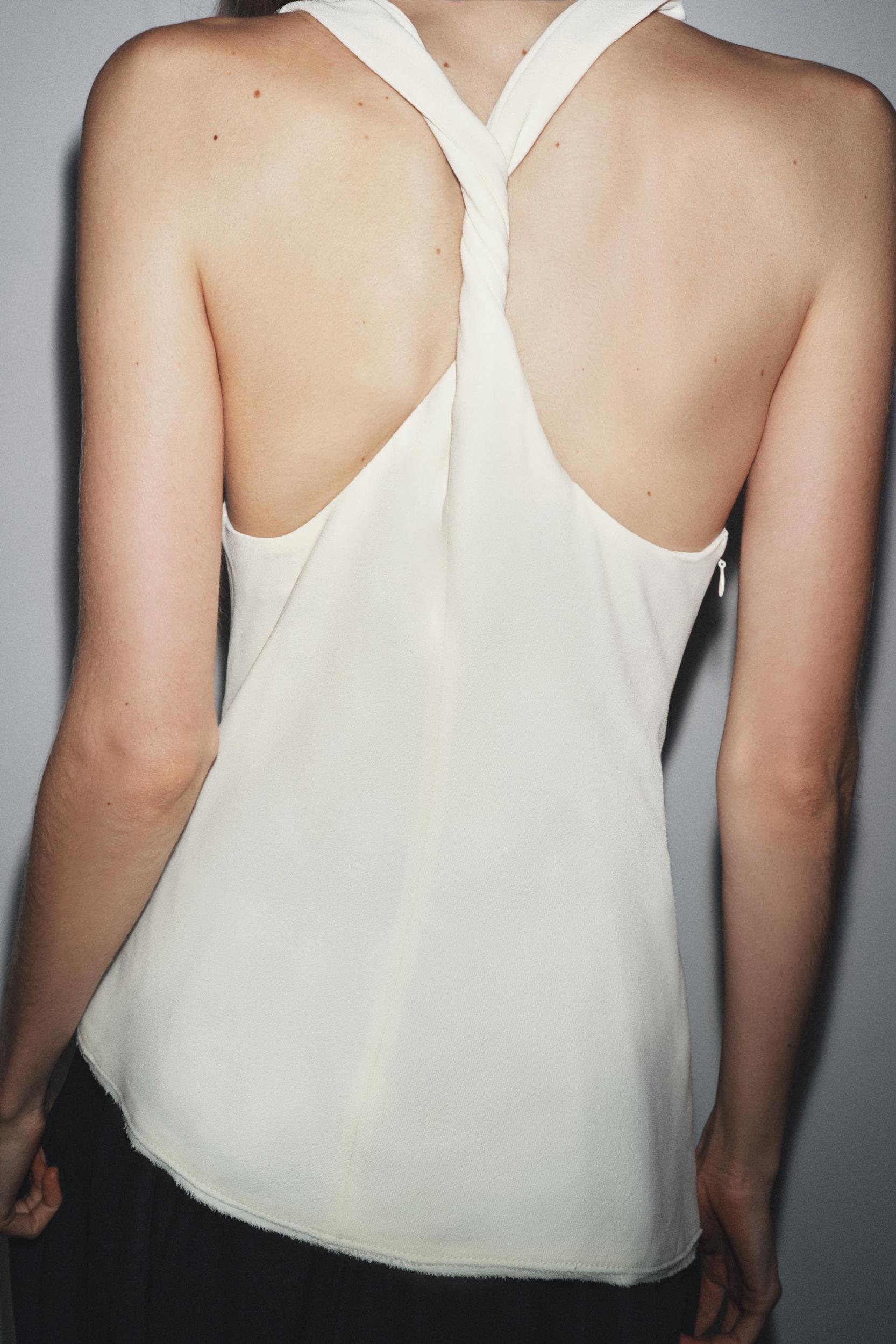 ZW COLLECTION COMBINATION HALTER DRESS Product Image