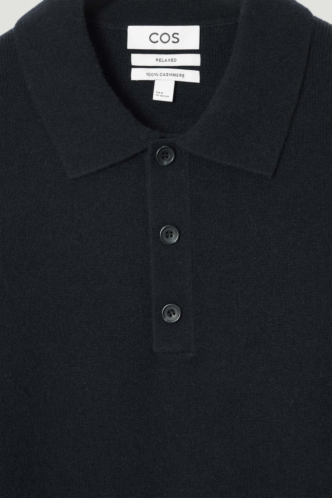 PURE CASHMERE POLO SHIRT Product Image