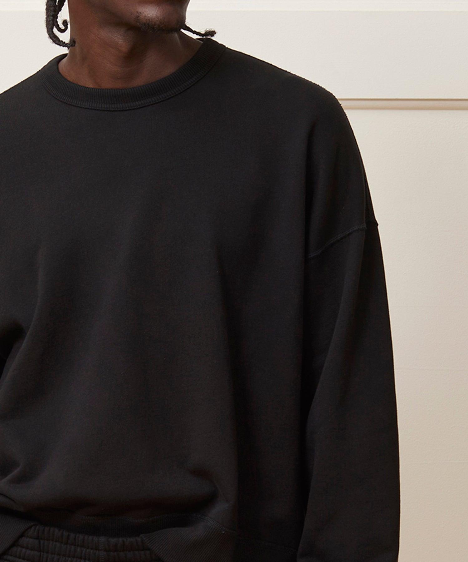 Relaxed Portuguese Terry Crewneck Product Image