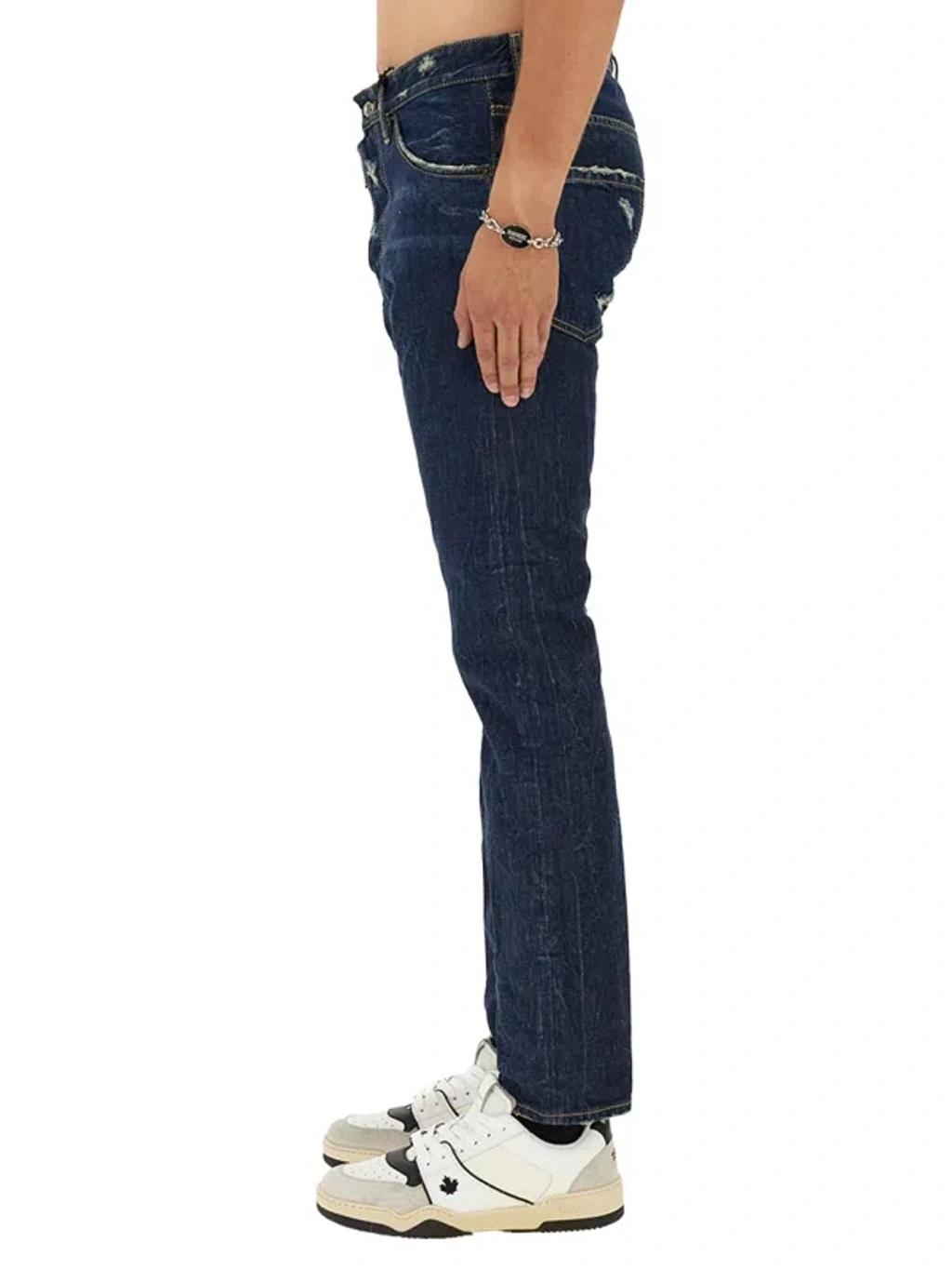 Merino Wool Stretch Twill Chino Pant | Navy Product Image