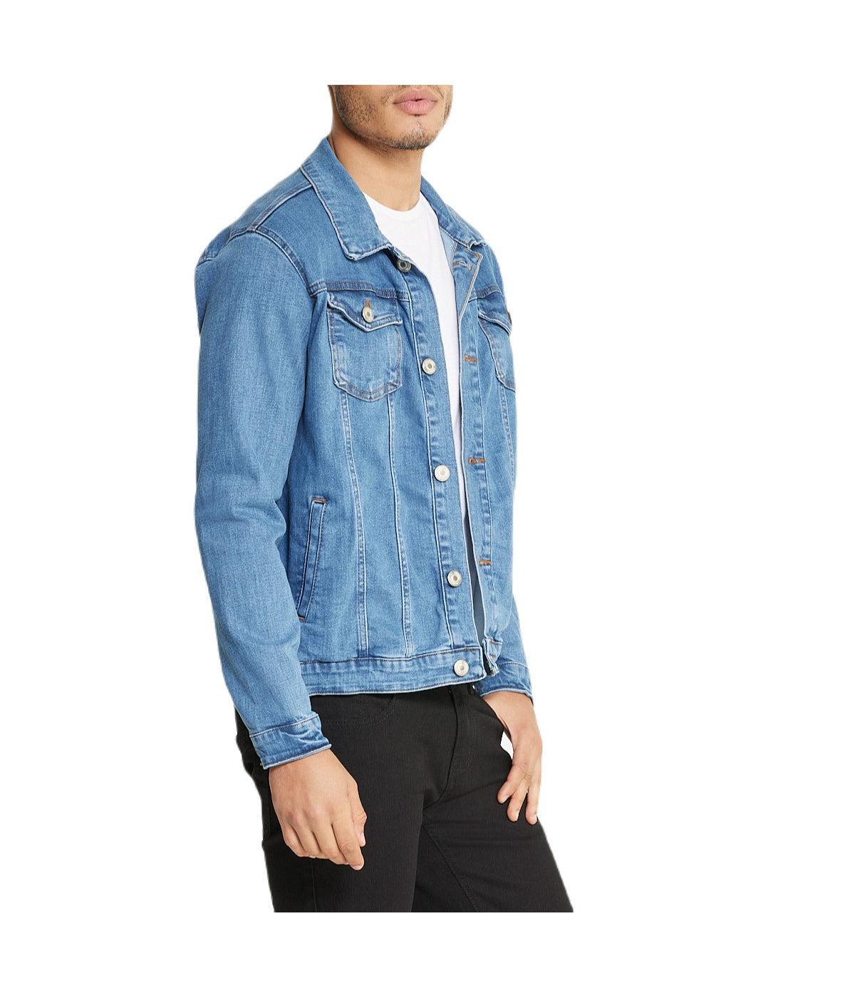 Light Blue Denim Jacket Product Image