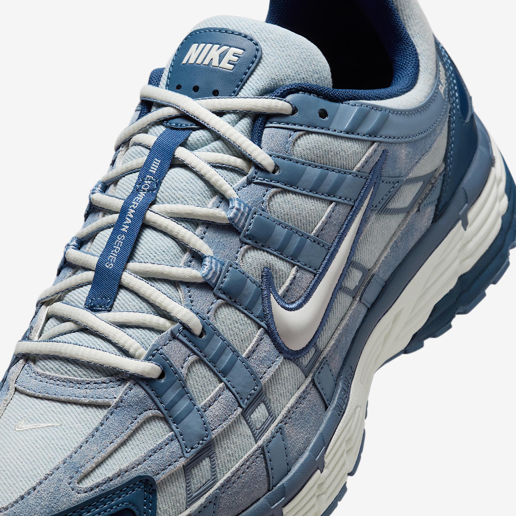 Nike Mens Nike P-6000 SE - Mens Running Shoes Worn Blue/Soft Pearl/Ashen Slate Product Image