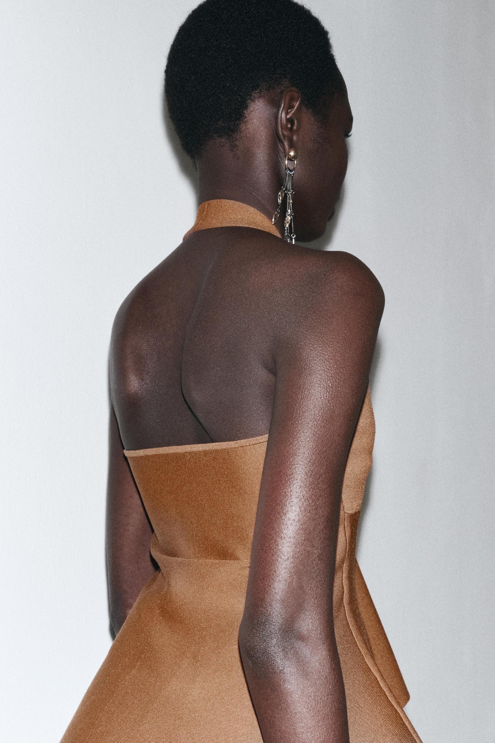 HALTER PEPLUM TOP Product Image