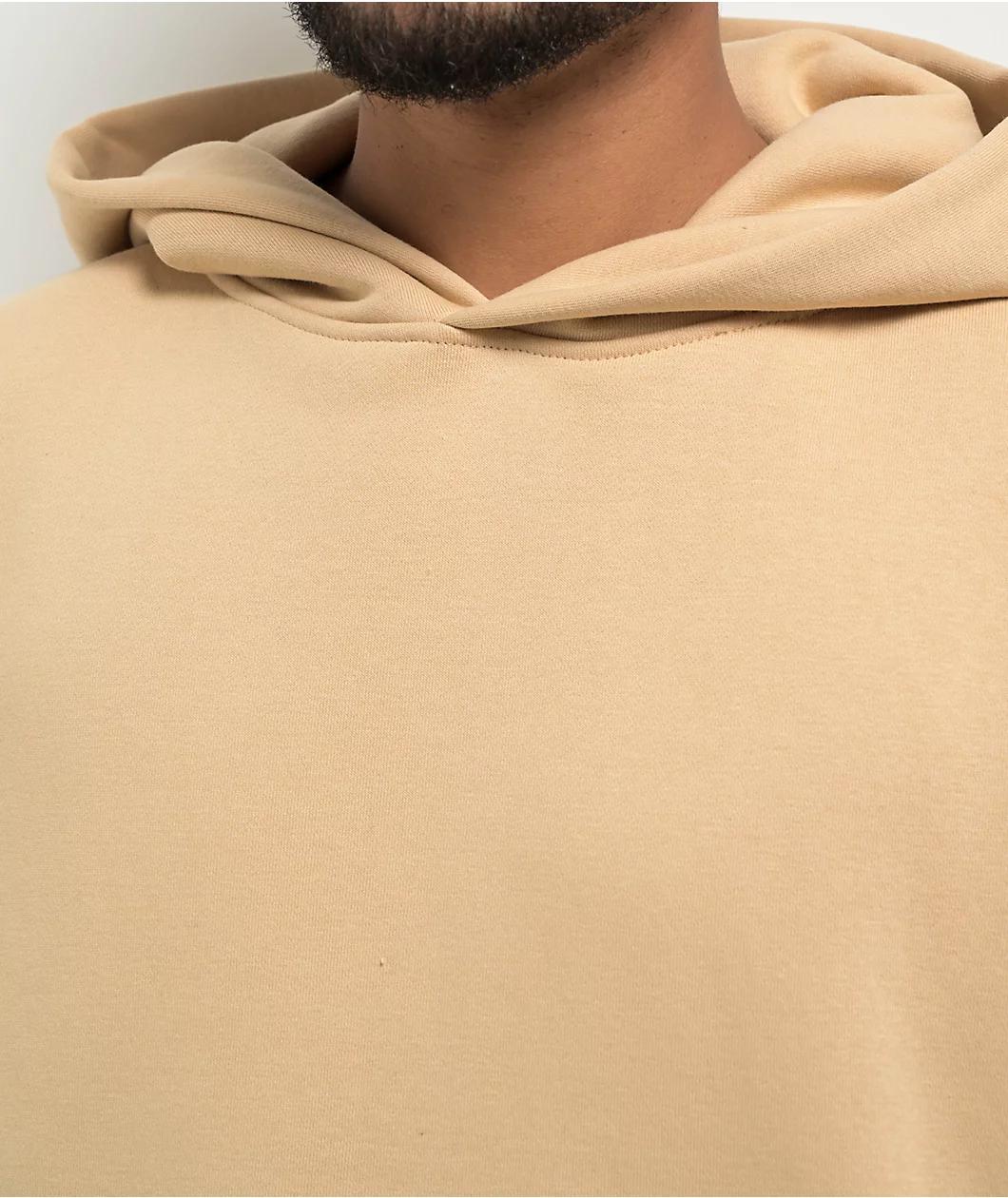 Shaka Wear Essential Super Heavyweight Oatmeal Hoodie Product Image
