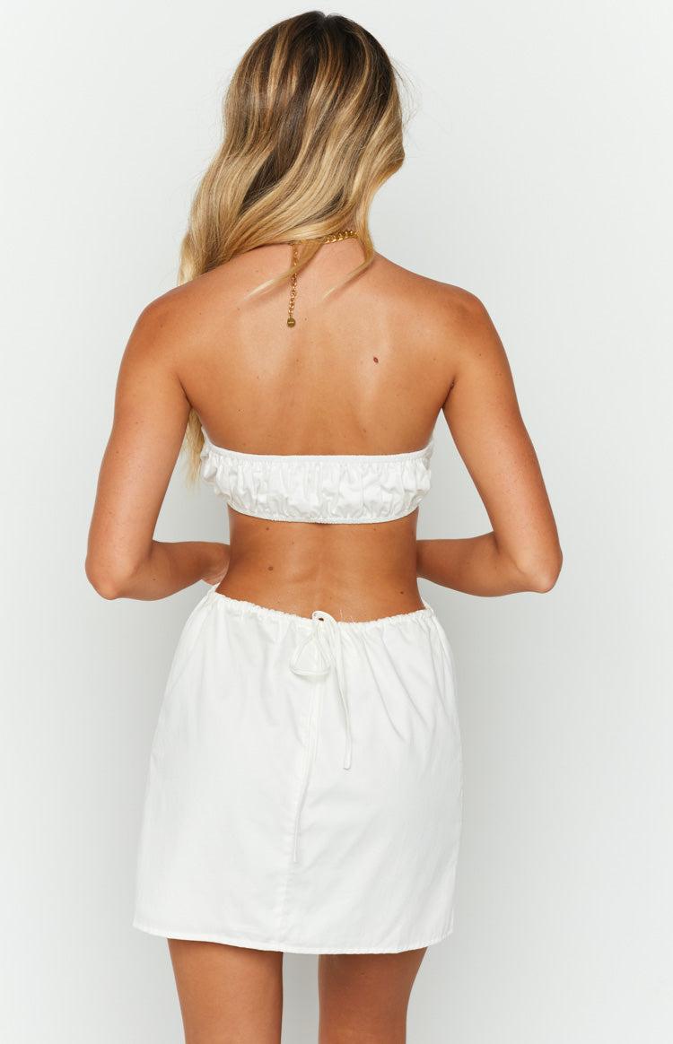 Sylvan White Mini Dress Product Image