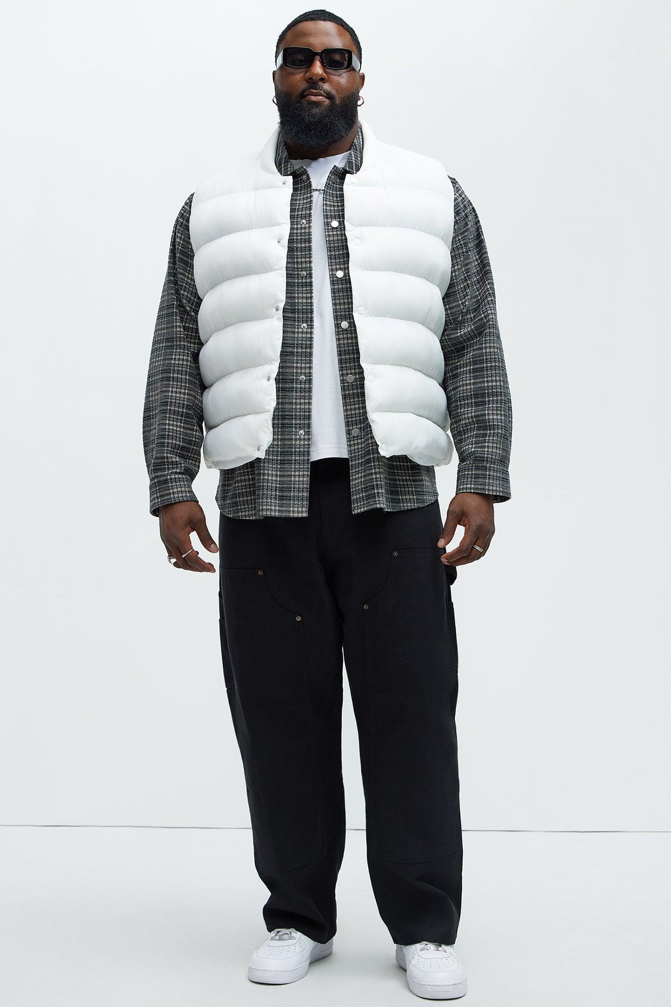 Shine Again Puffer Vest - White Product Image