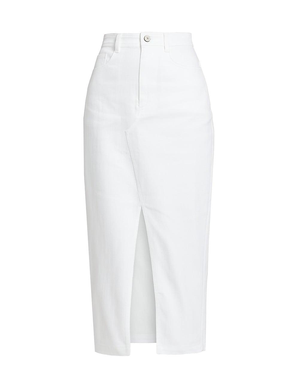 Womens Tana Denim Pencil Skirt Product Image