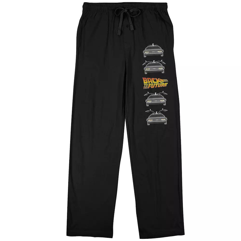 Men's Back to the Future Car Pajama Pants,  Product Image