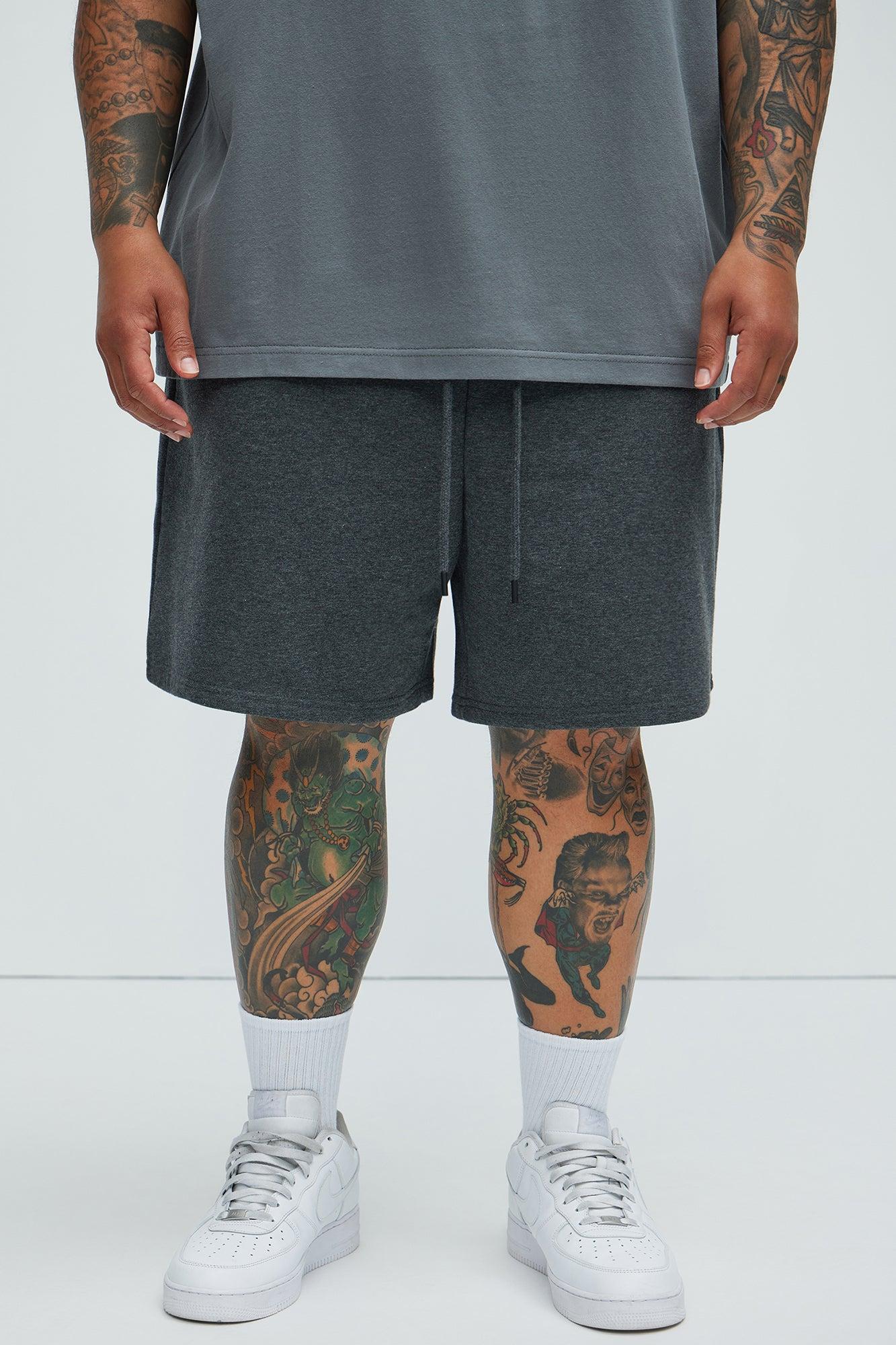 Tyson Sweatshort - Charcoal Product Image