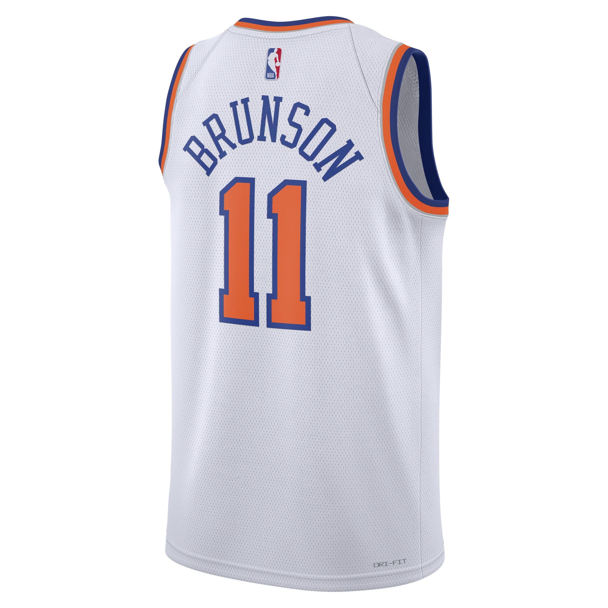 New York Knicks Association Edition Nike Mens Dri-FIT NBA Swingman Jersey | DN2087-104 Product Image