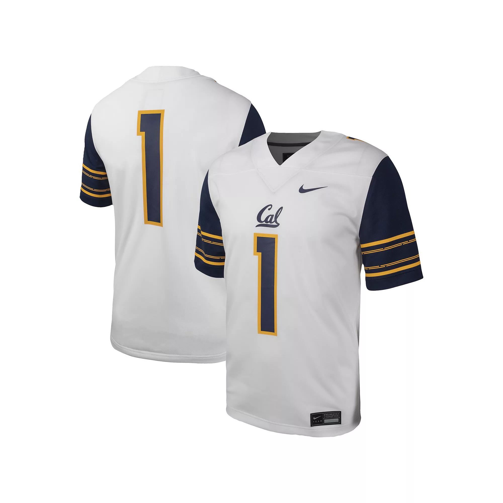 Men's Nike #1 White Cal Bears Untouchable Football Replica Jersey,  Product Image
