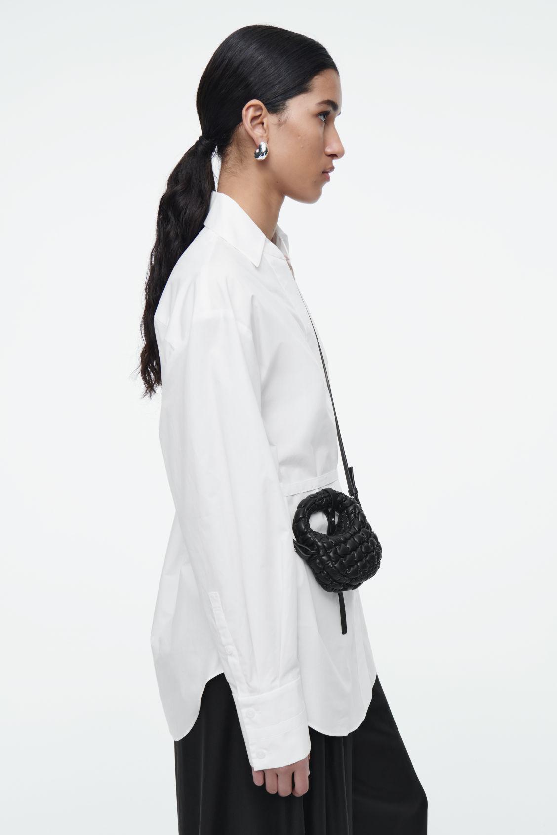 QUILTED NANO CROSSBODY BAG - LEATHER Product Image