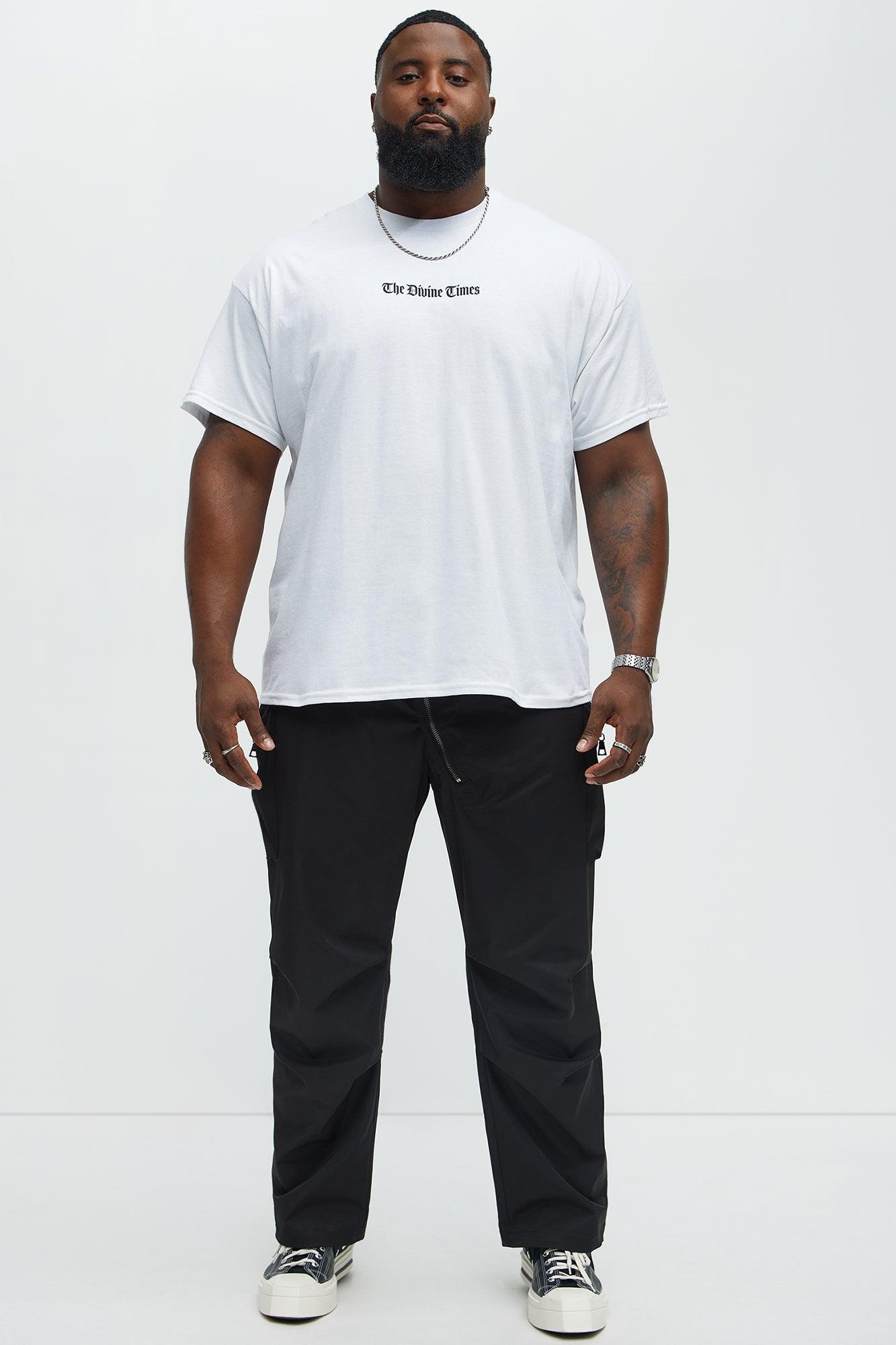 The Divine Times Short Sleeve Tee - White Male Product Image