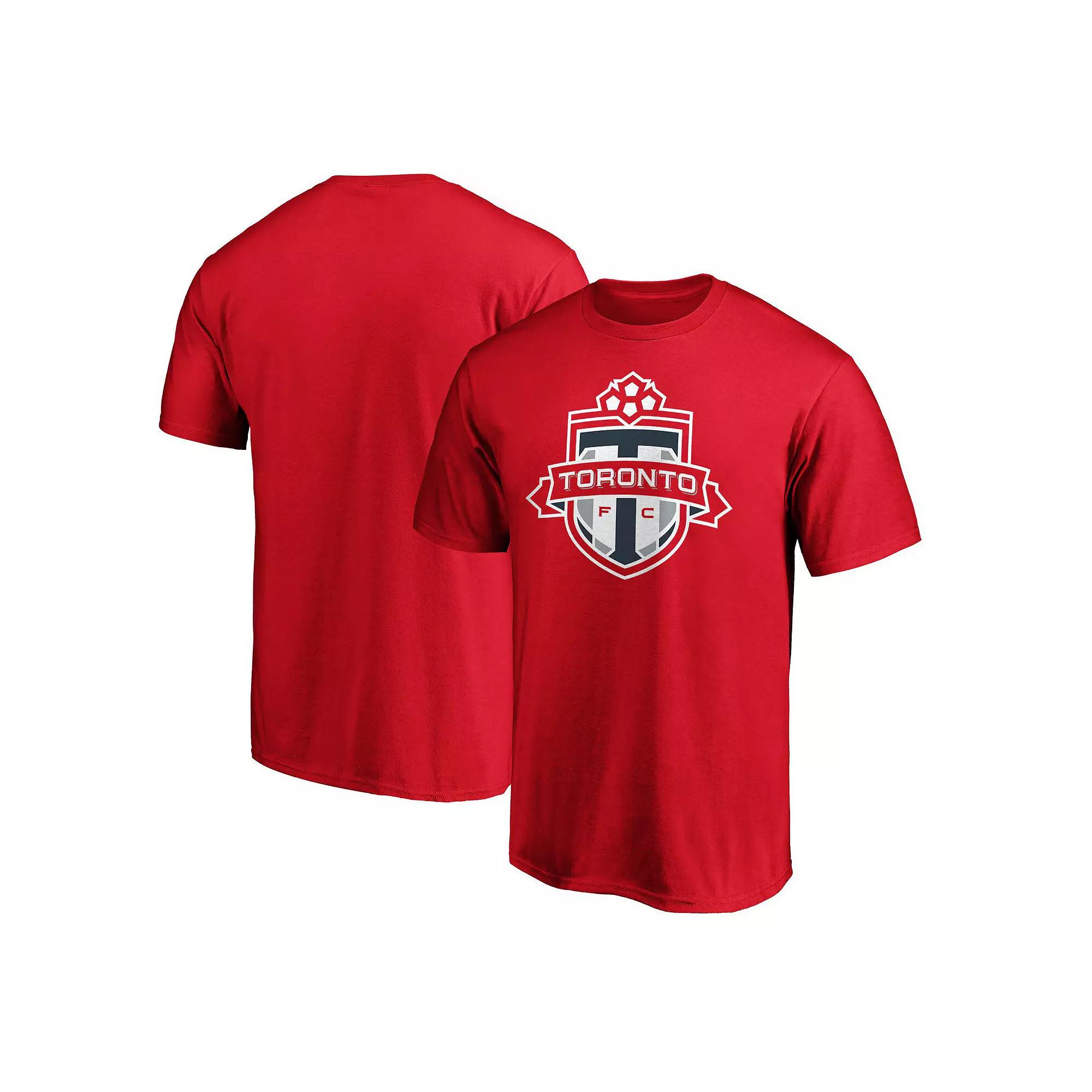 Men's Fanatics Branded Red Toronto FC Logo T-Shirt, Size: Small, Tfc Red Product Image