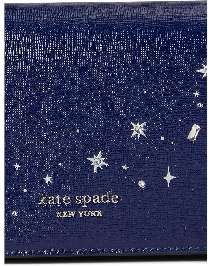 Spaced Out Embellished Metallic Leather Micro Crossbody Product Image