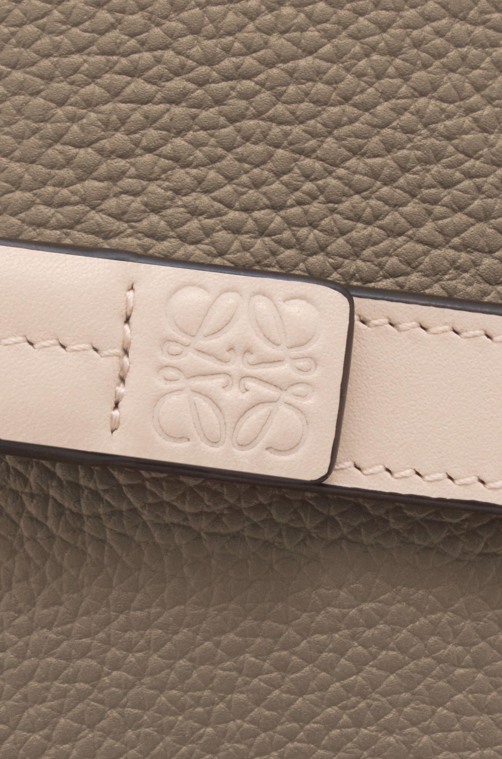 Compact zip wallet in soft grained calfskin Product Image