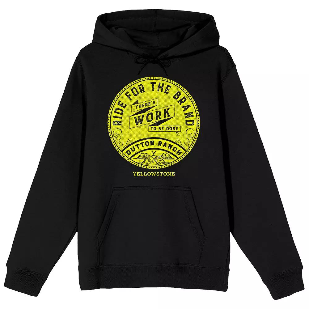 Men's Yellowstone Ride For Brand Hoodie,  Product Image