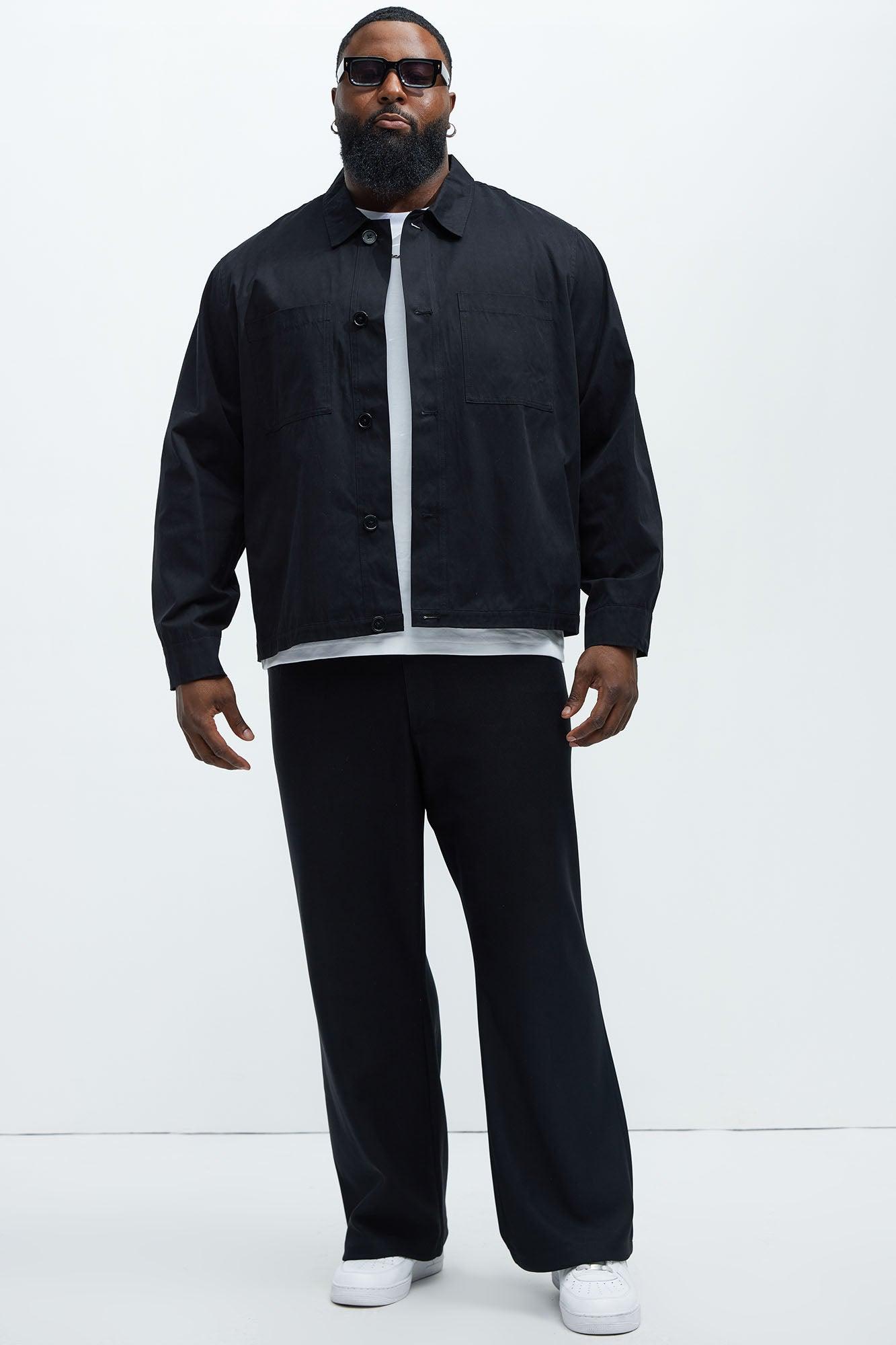 Don't Start Work Jacket - Black Product Image