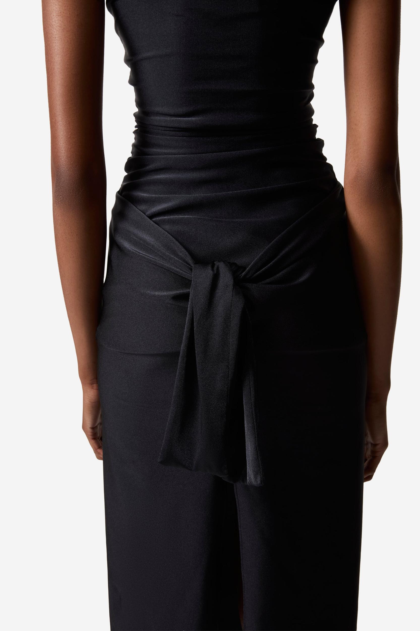 Jersey Knot Gala Dress Product Image