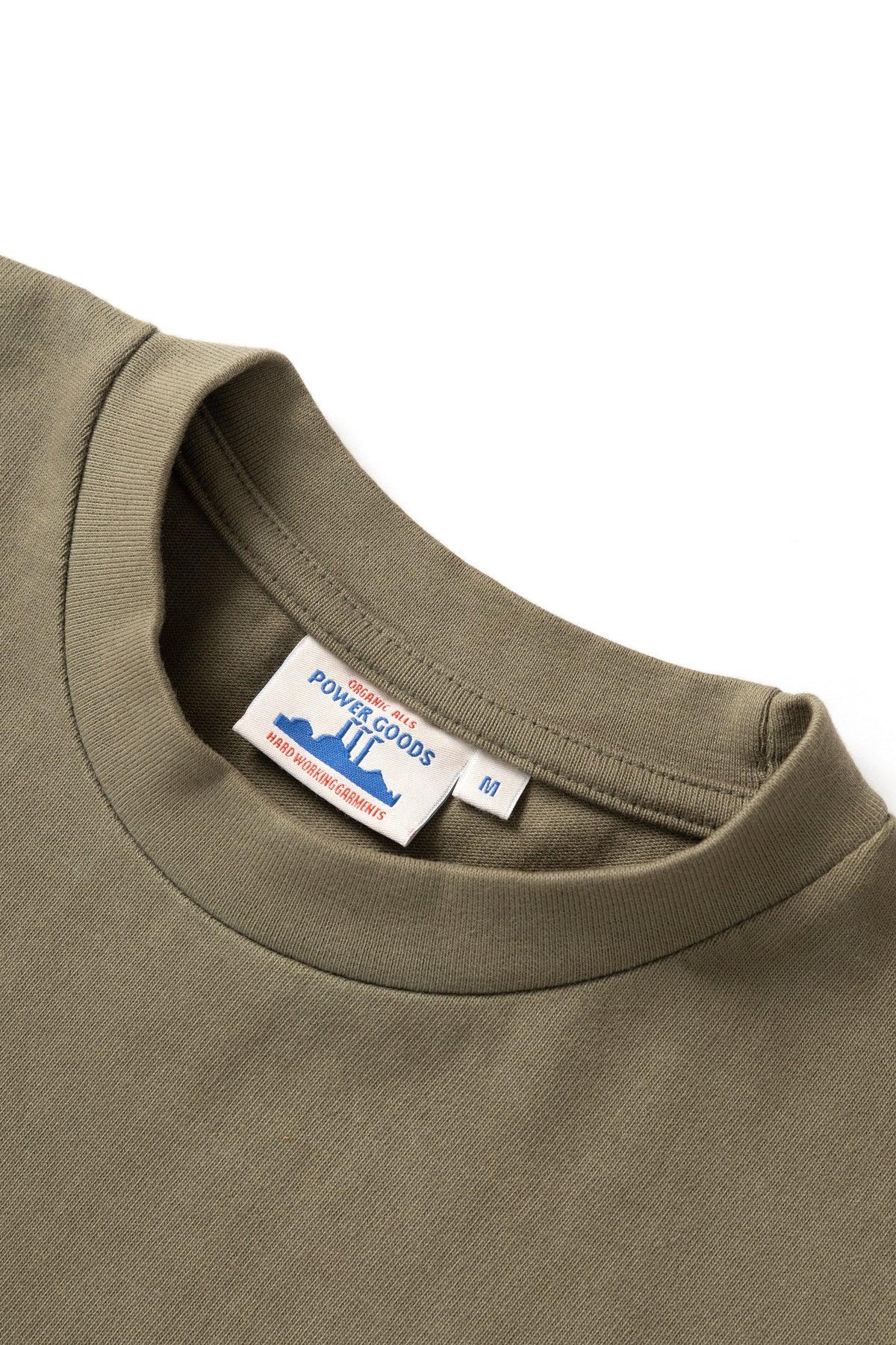 Power Goods - Super Weight T-Shirt - Olive Product Image