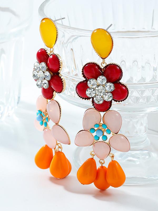 Geometric Drop Earrings Product Image