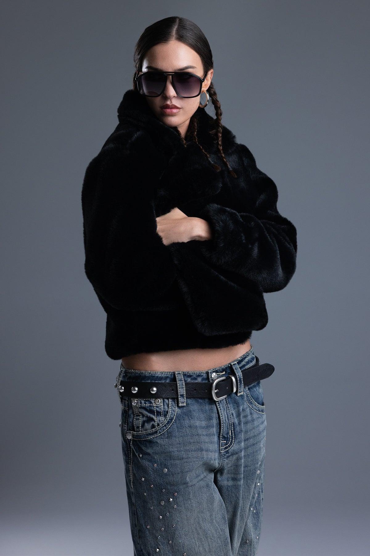 Amari Faux Fur Jacket Product Image