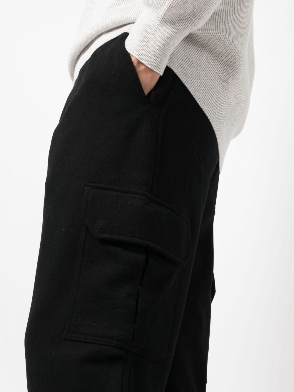 drawstring cargo cotton trousers Product Image