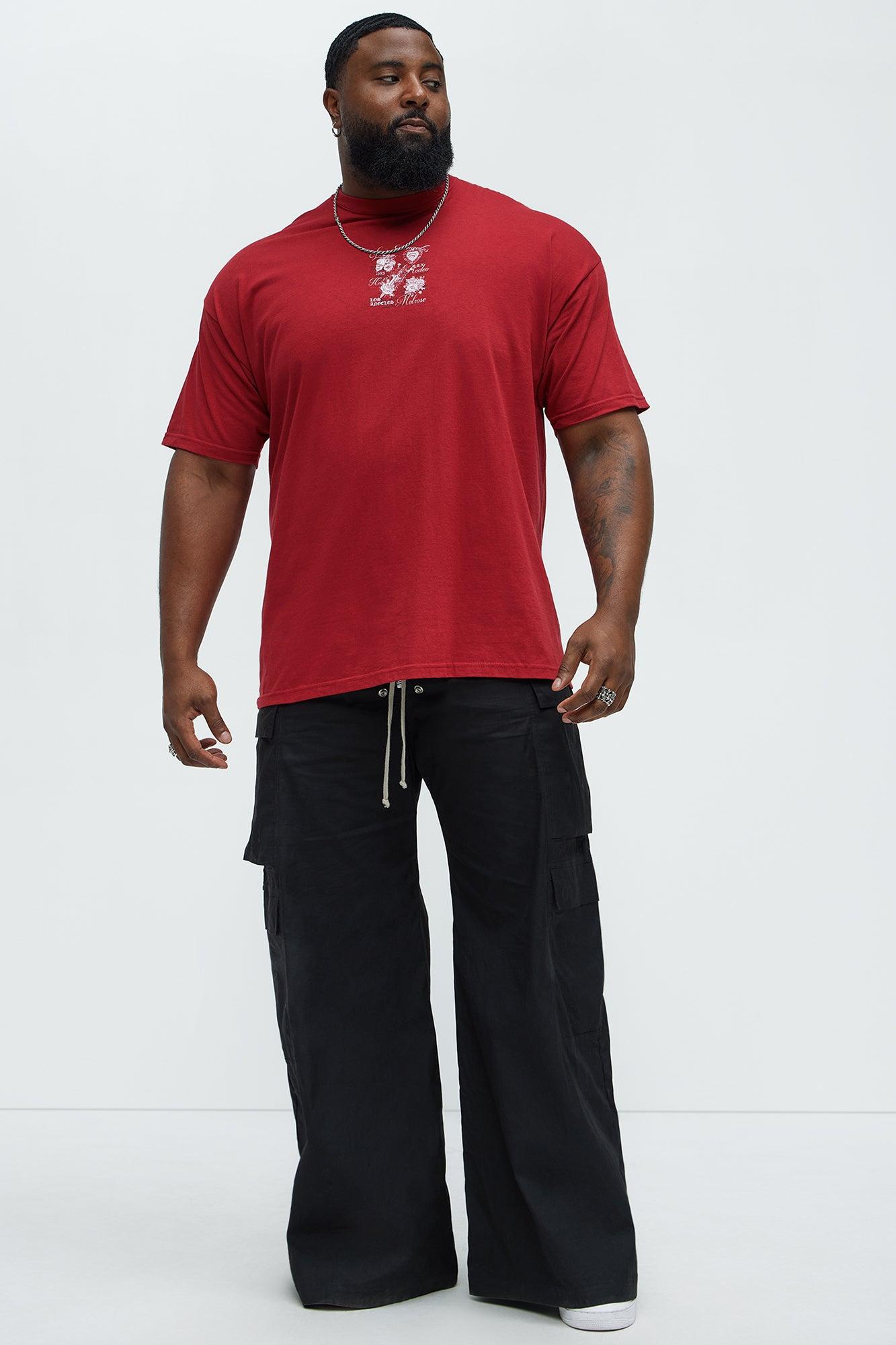 LA Royality Short Sleeve Tee - Red Product Image