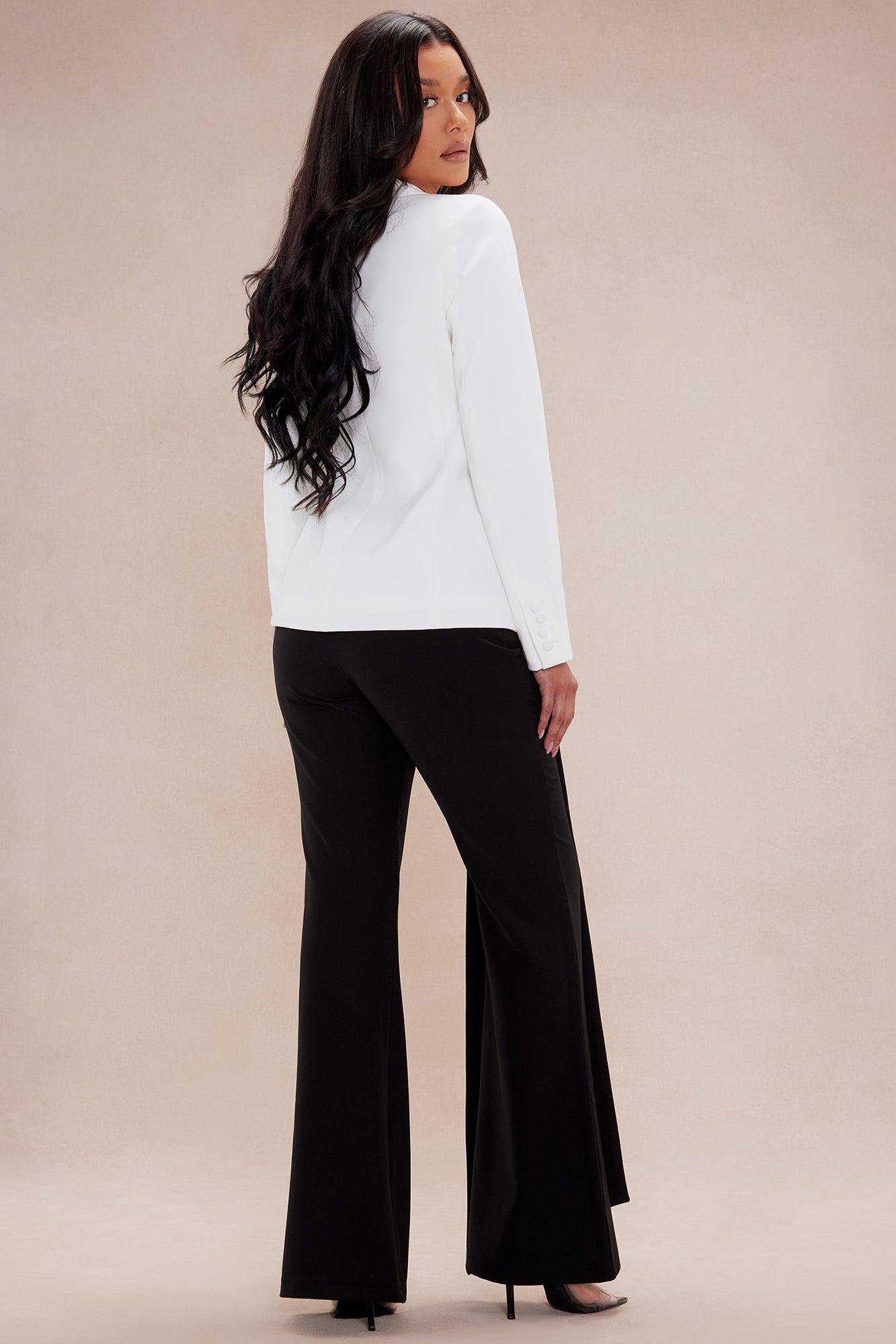 Special Occasion Suit Set - White/Black Product Image