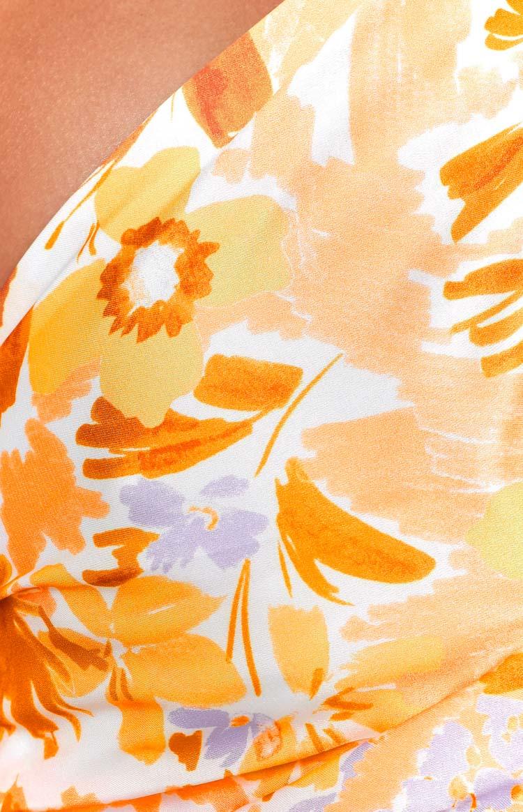 Juniper Orange Floral Top Product Image