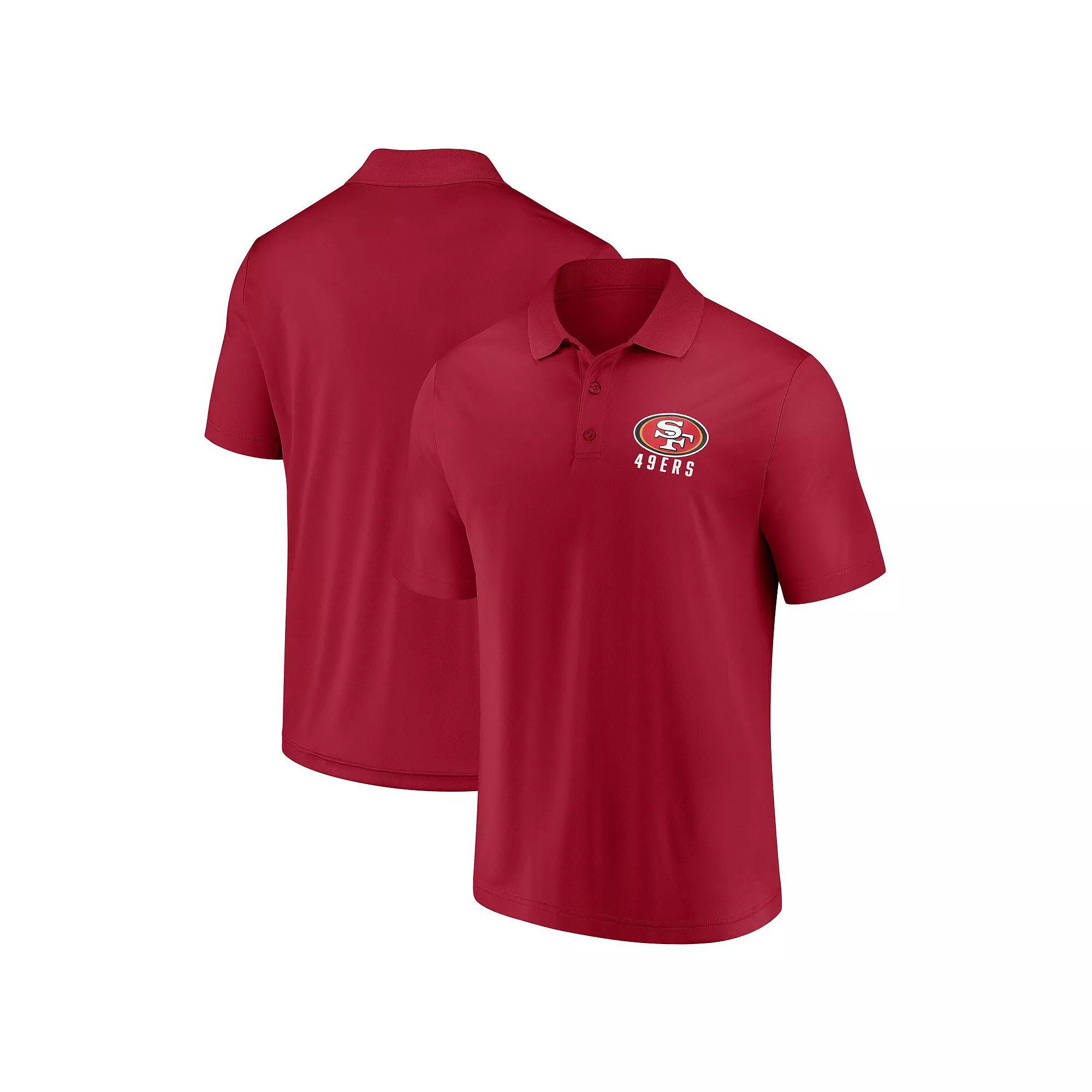 Men's Fanatics  Red Tampa Bay Buccaneers Lockup Polo, Size: XXL Product Image