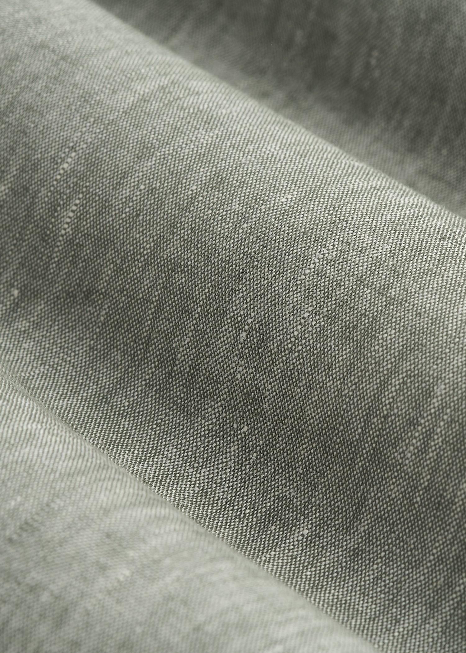 Stretch Linen Blazer for Tall Men in Climbing Ivy Linen Male Product Image