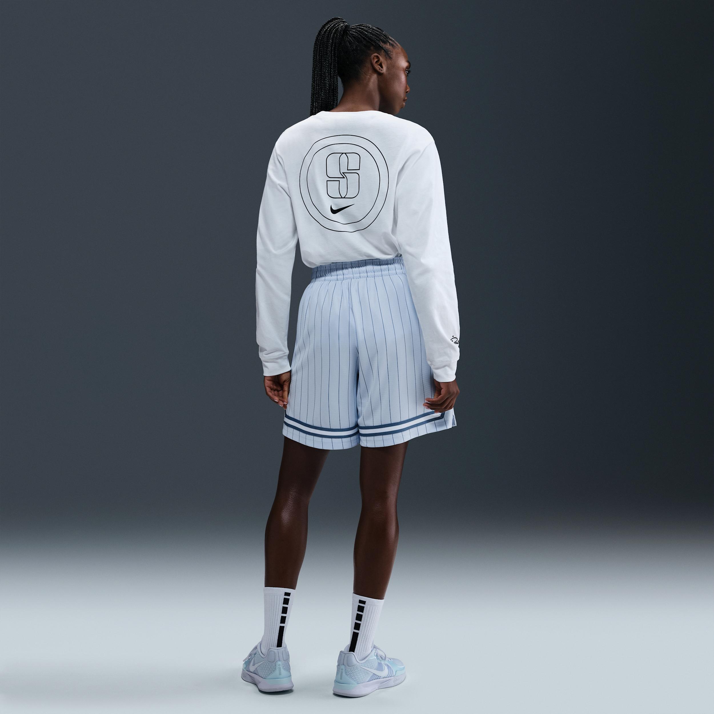 Nike Womens Fly Crossover Basketball Shorts | FZ5510-423 Product Image