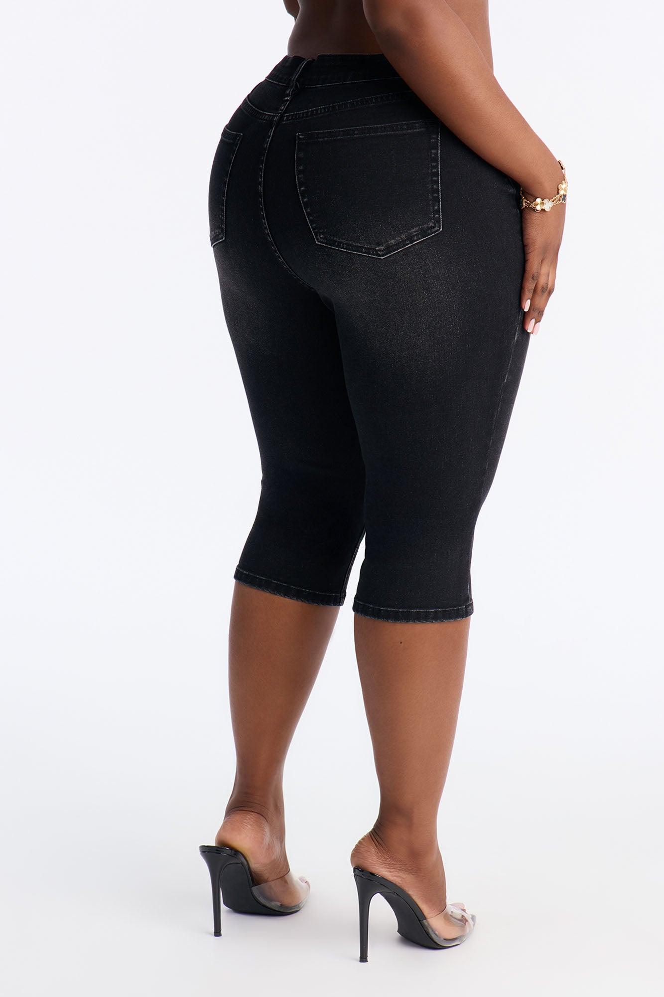 San Diego Skinny Capri Jeans - Black Female Product Image