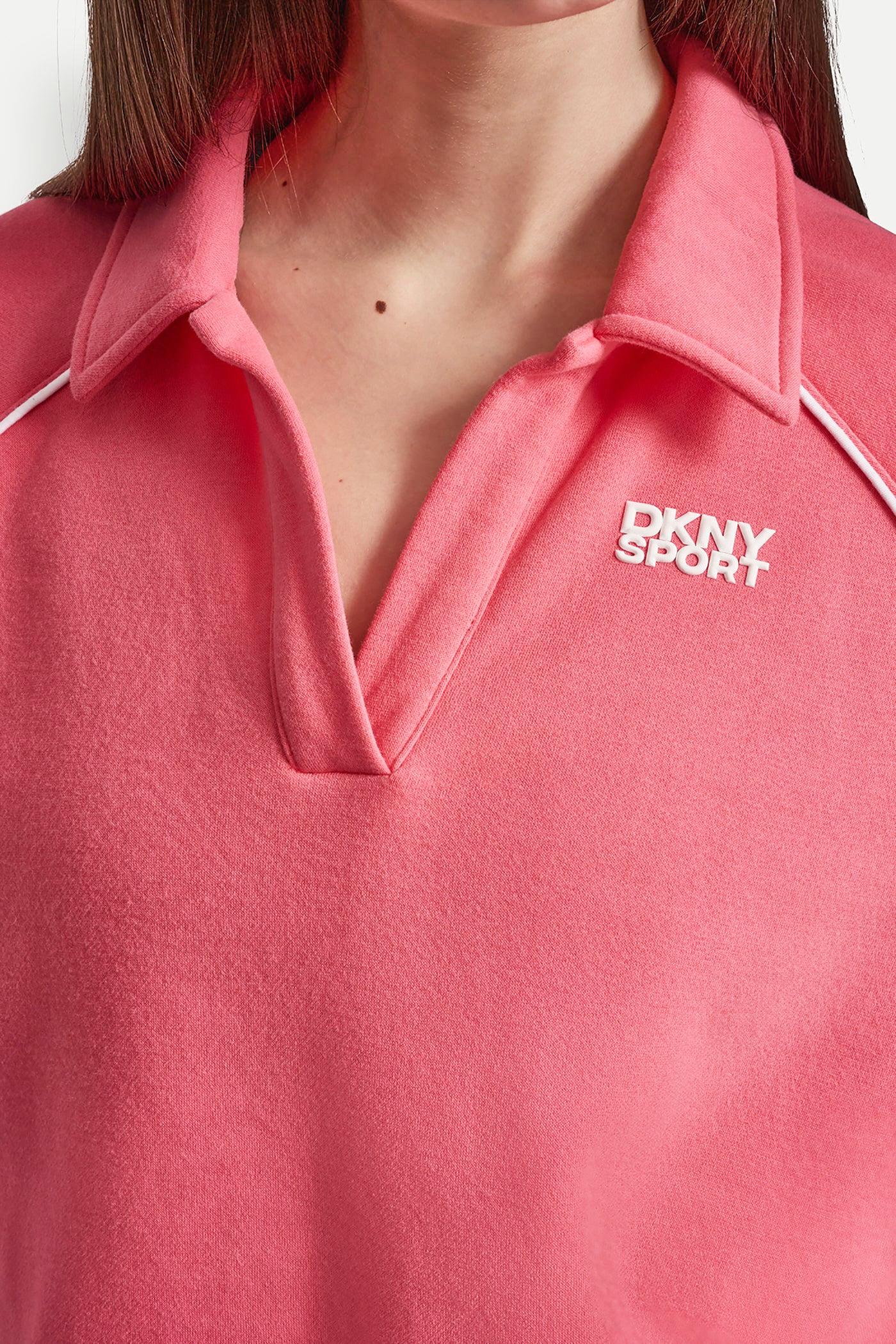 PIPED LOGO POLO SWEATSHIRT Product Image