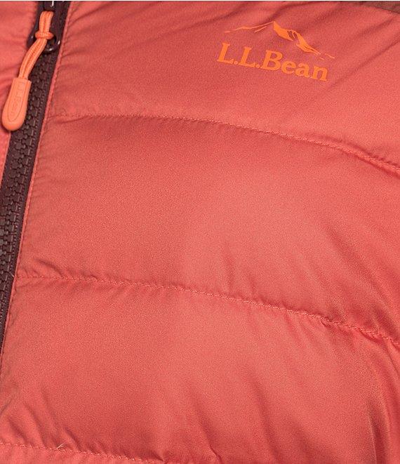 L.L.Bean Colorblock Quilt Stand Collar Down Jacket Product Image