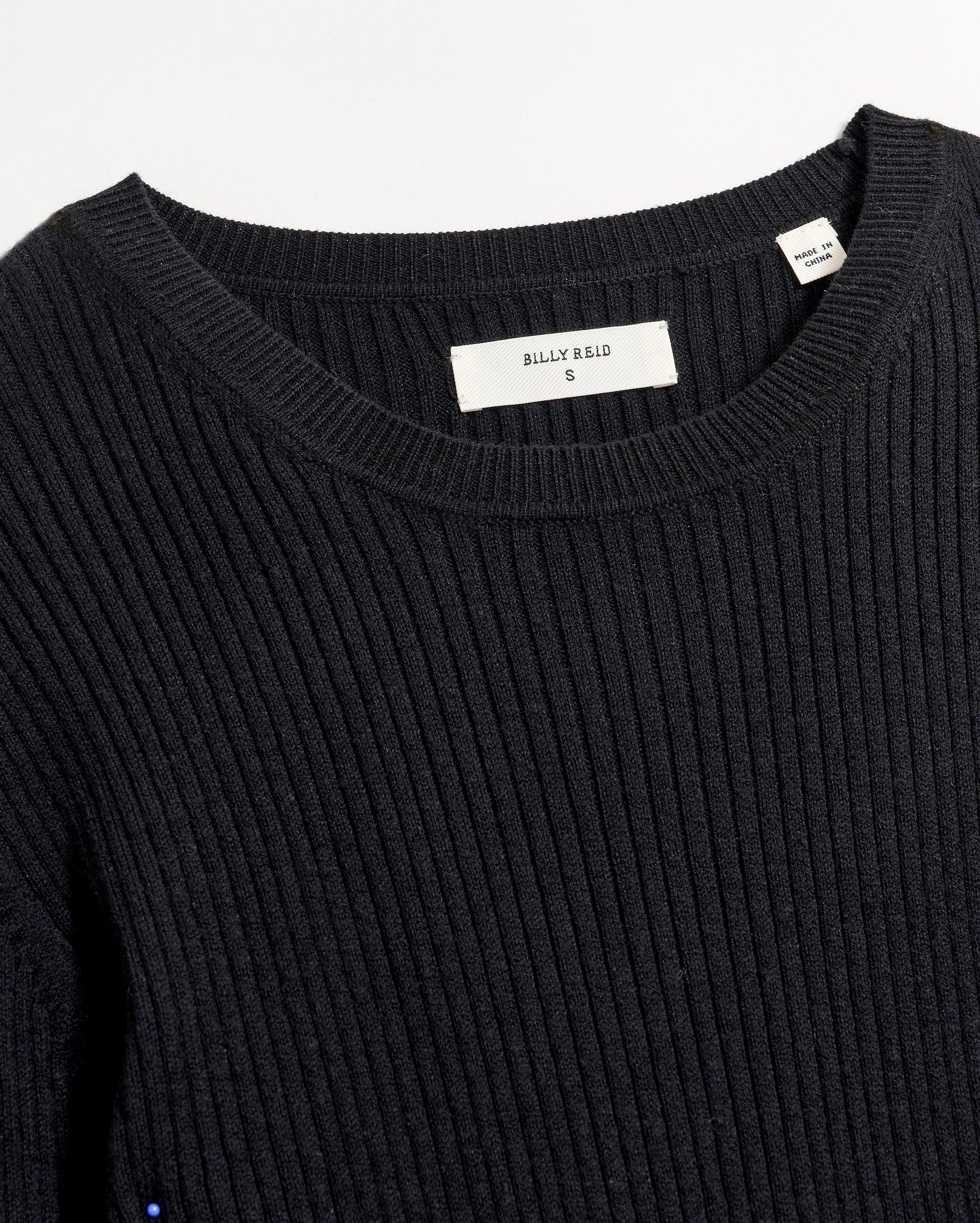 Long Sleeve Rib Crew -  Product Image