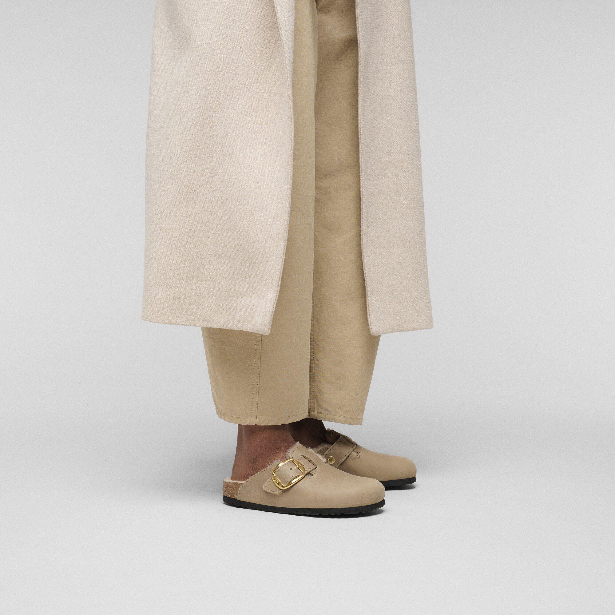 Boston Big Buckle Shearling Natural Leather Oiled Product Image