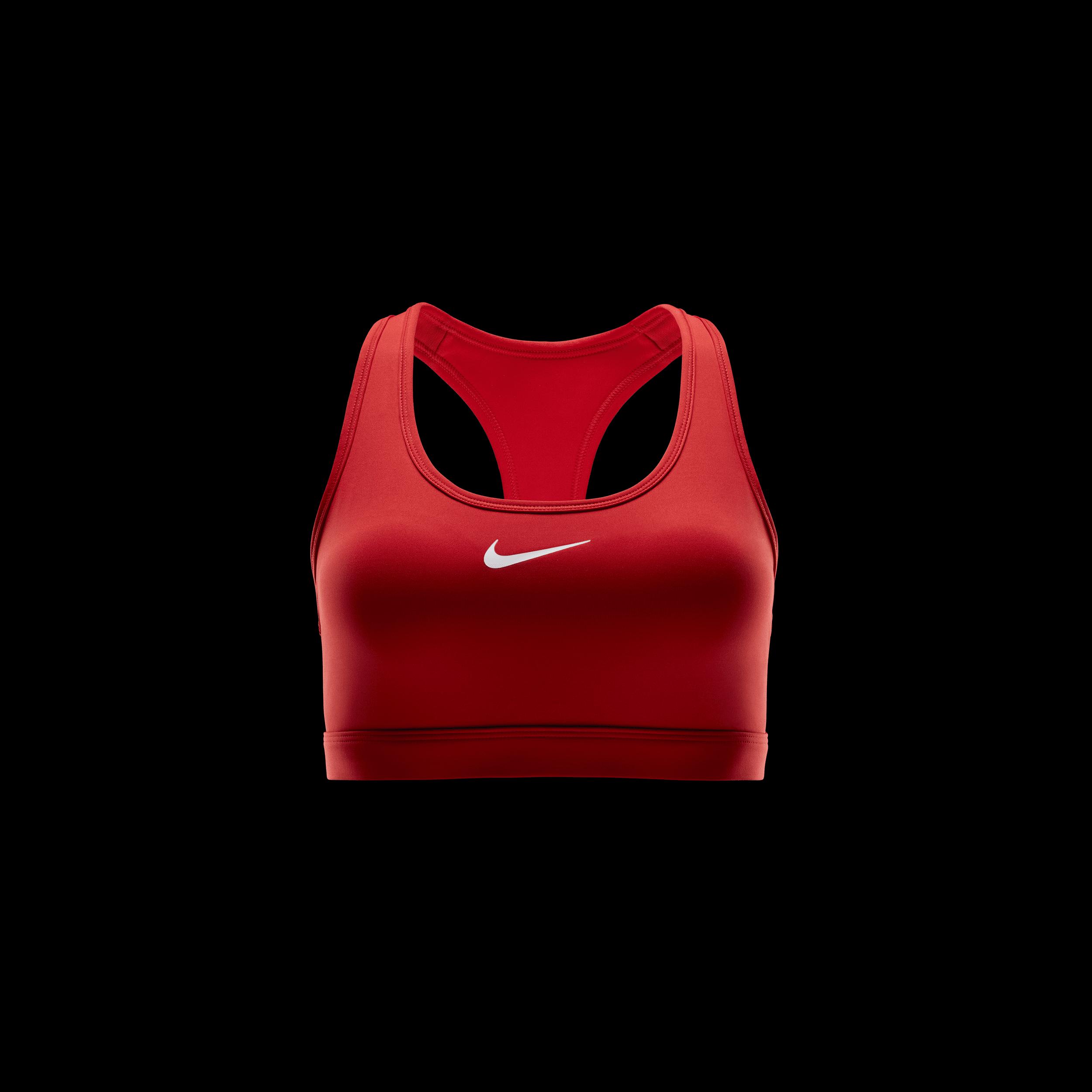 Nike Womens Swoosh Medium Support Padded Sports Bra | DX6821-410 Product Image