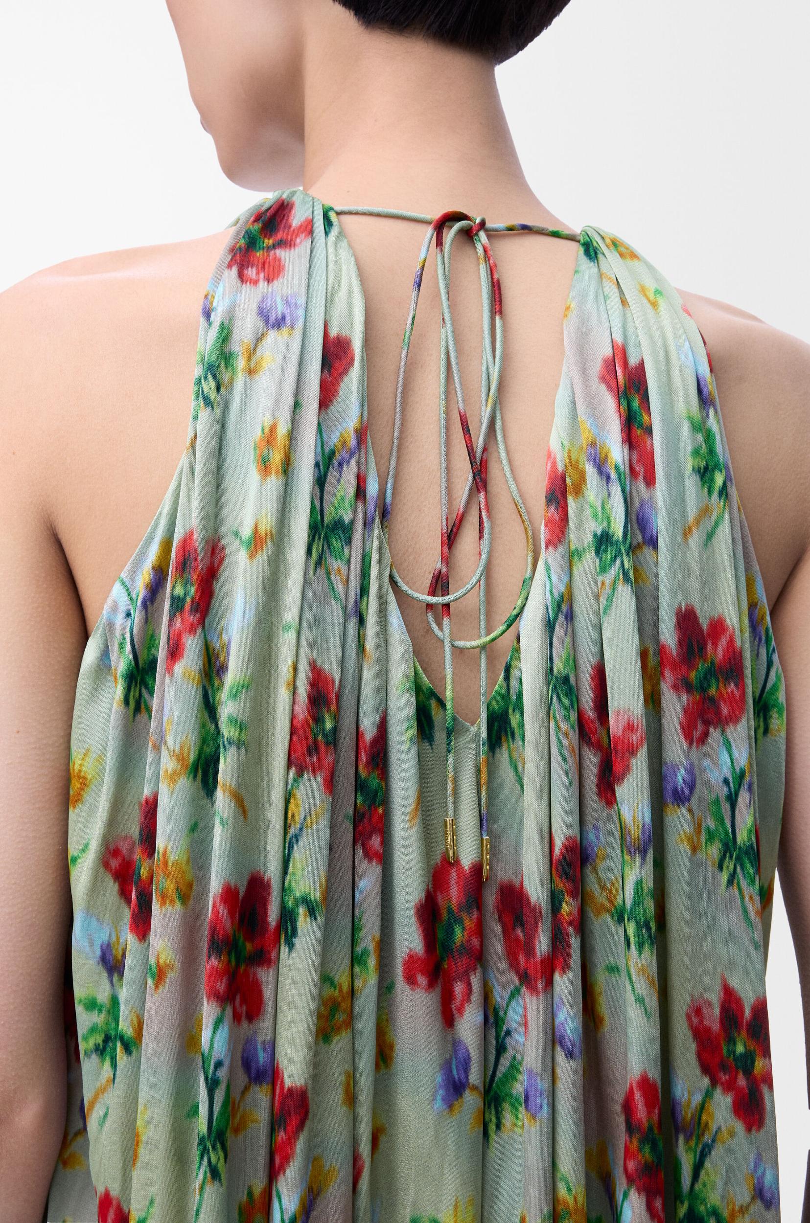 Halter top in viscose Product Image