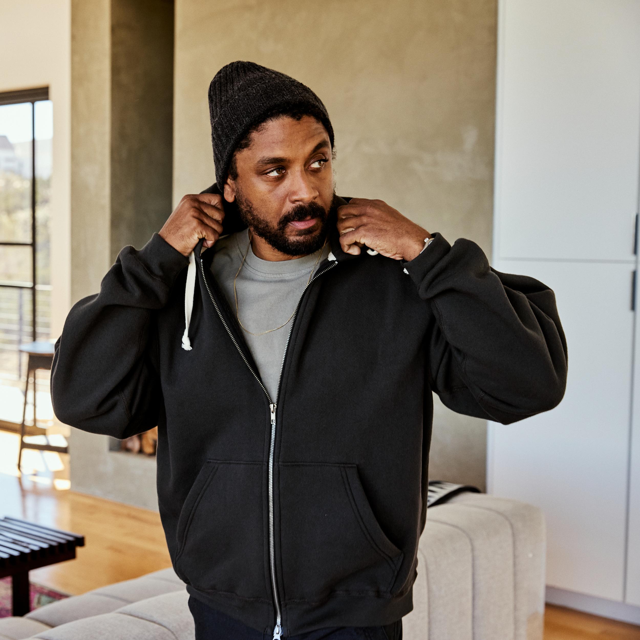 Vintage Wash Full-Zip Sweatshirt Product Image