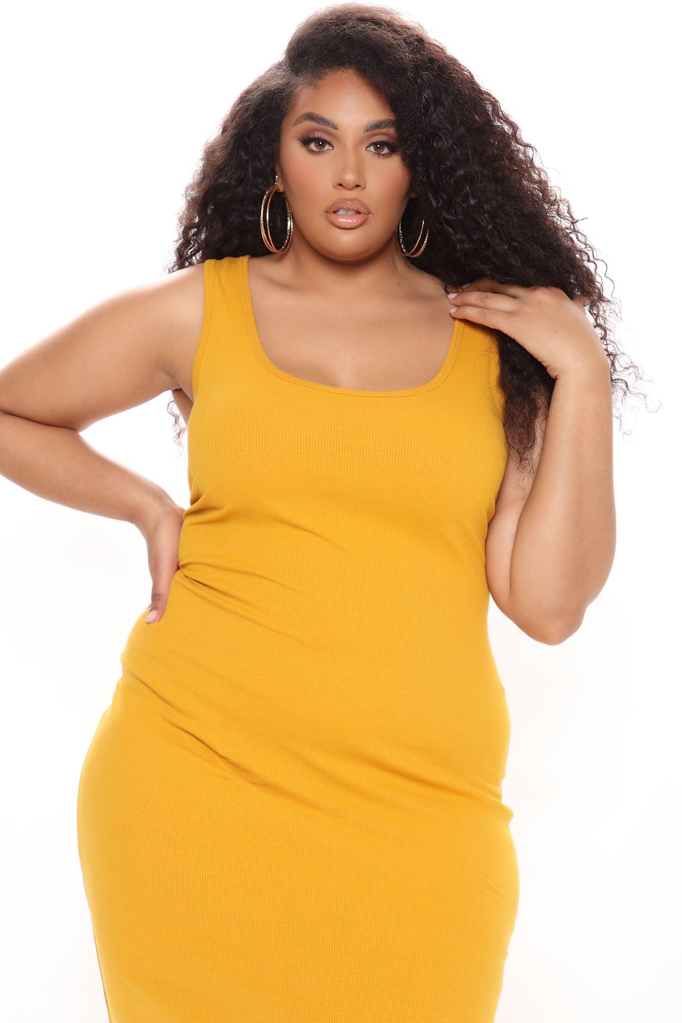 Mulberry Street Maxi Dress - Mustard Product Image