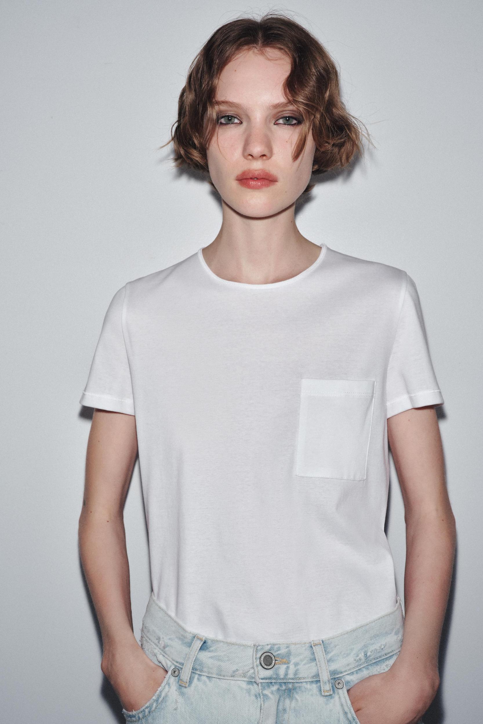 MERCERIZED COTTON T-SHIRT Product Image