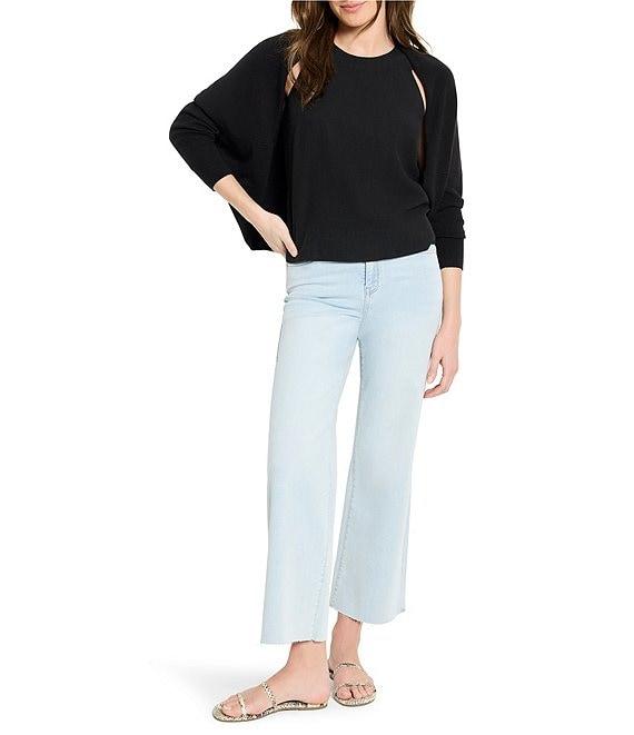 NIC + ZOE Cotton Cashmere Blend Open Front Long Sleeve Shrug Cardigan Product Image