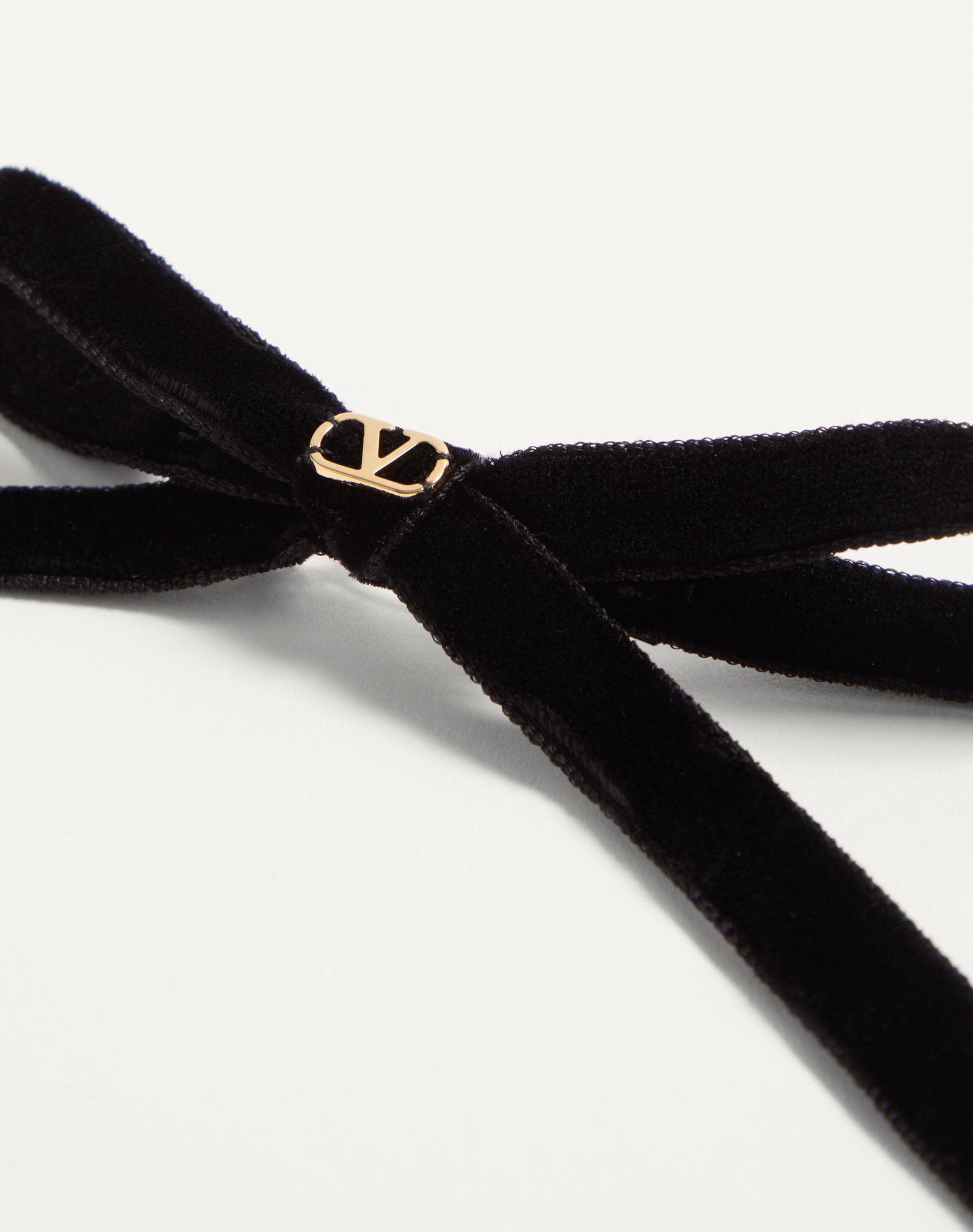 Vlogo Signature Velvet Bow Hairclip Product Image
