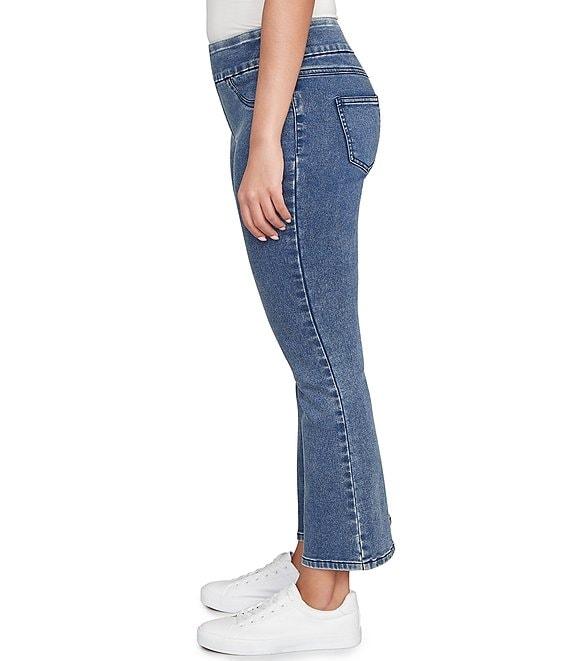 Ruby Rd. Stretch Pull-On Ankle Jeans Product Image