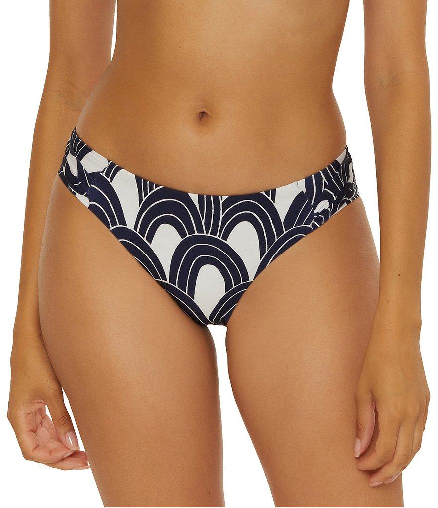 Trina Turk Arches Layered Shirred Tab Side Hipster Swim Bottom Product Image