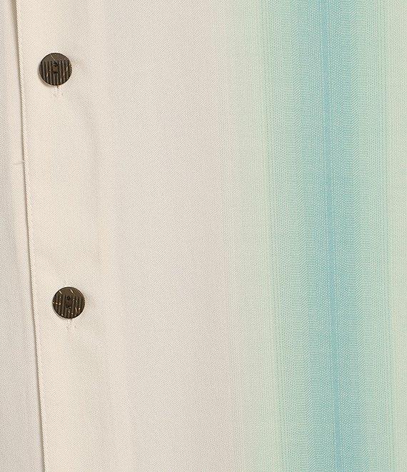 Caribbean Chest Stripe Short Sleeve Woven Shirt Product Image